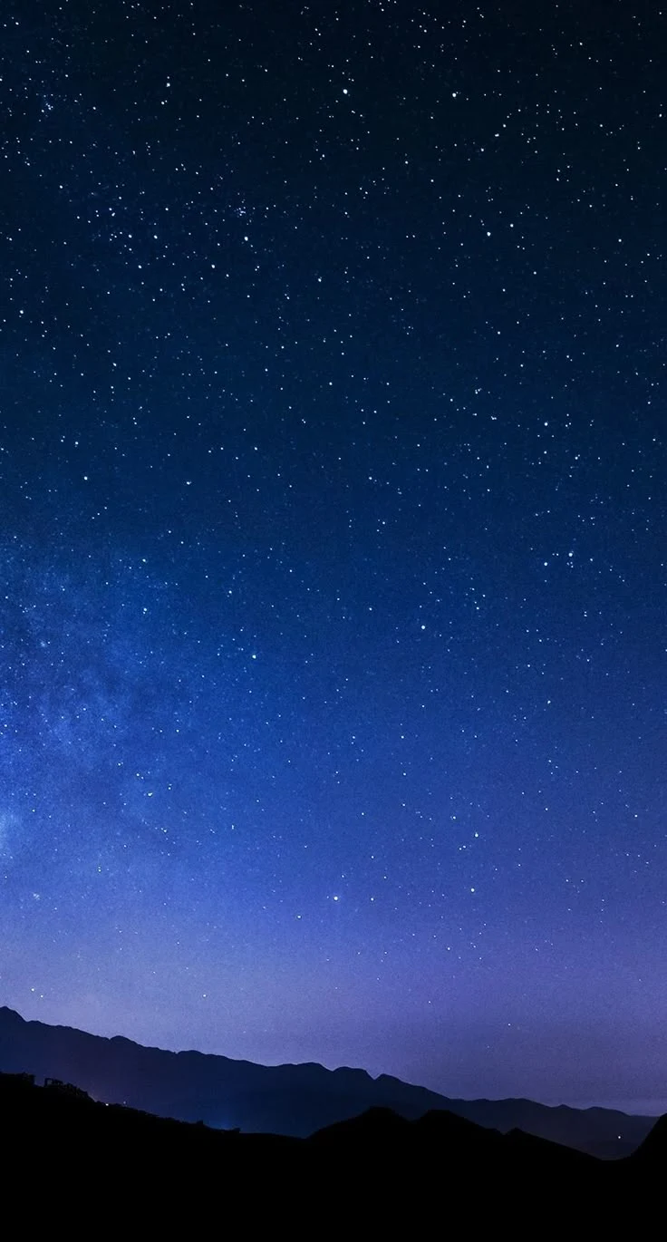 starry night sky